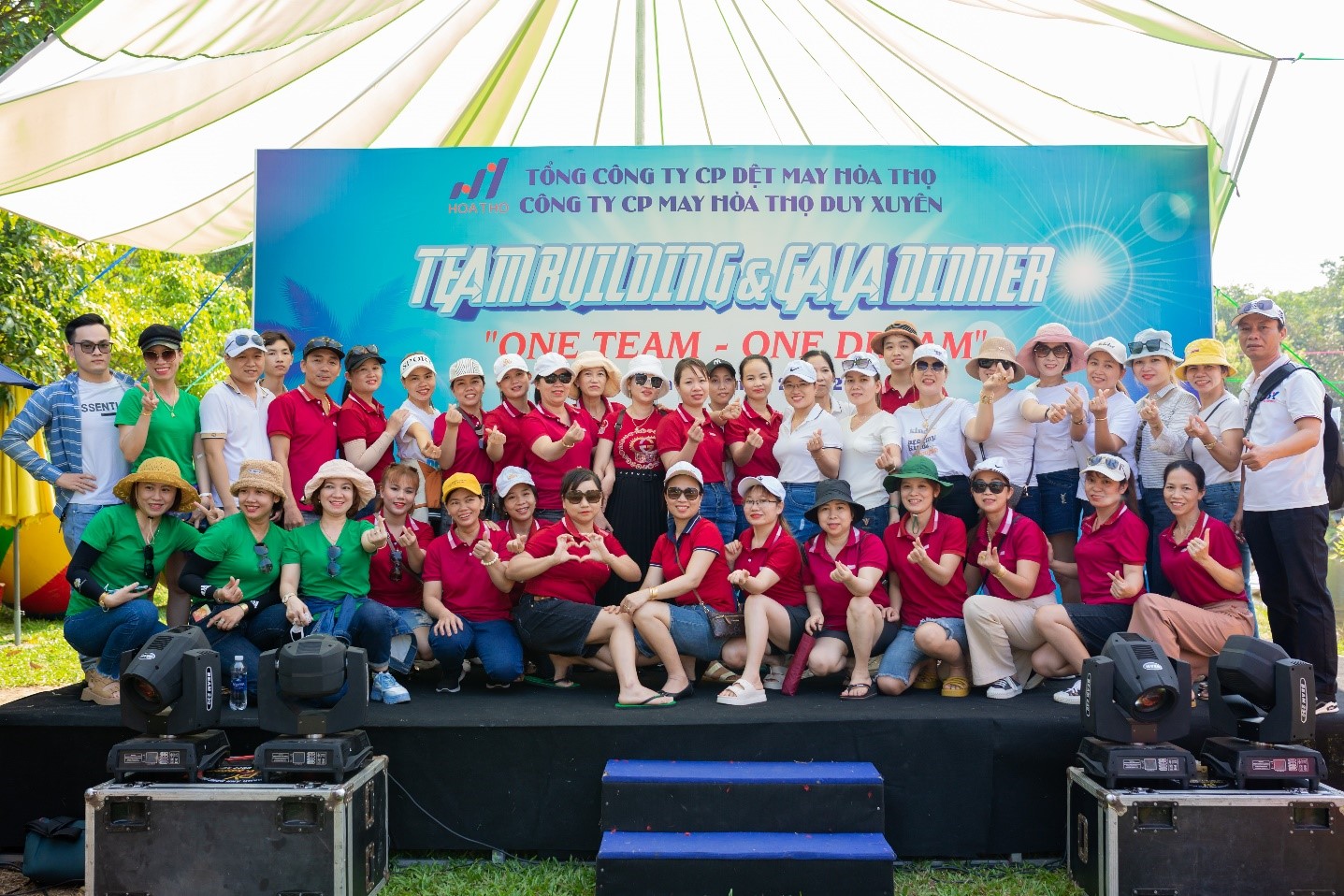 “ONE TEAM – ONE DREAM” – TEAMBUILDING & GALA DINNER CỦA 200 CB-CNV CÔNG TY CP MAY HÒA THỌ DUY XUYÊN